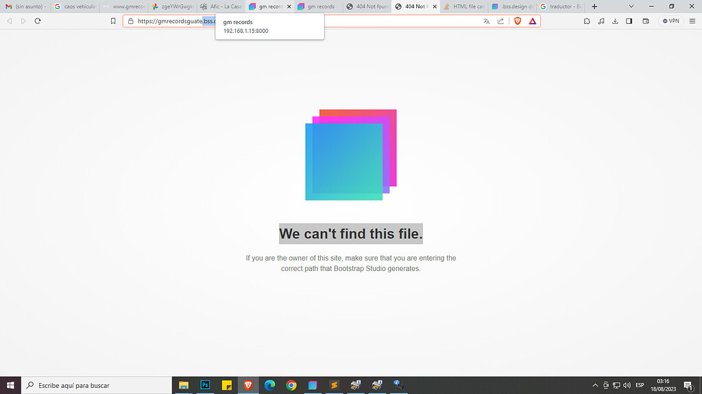 .bss.design doesn't work I don't - Bug Reports - Bootstrap Studio Forum