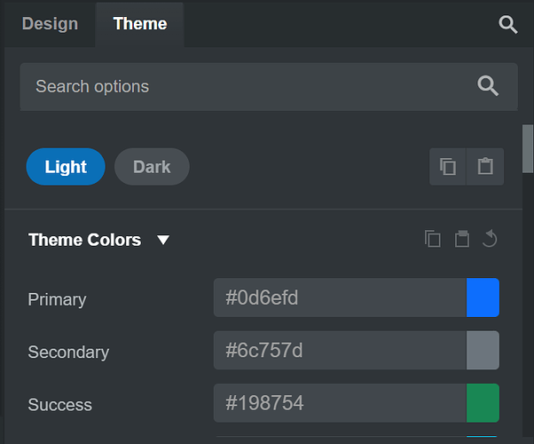 Color Scheme - setup - Bootstrap Studio Help - Bootstrap Studio Forum