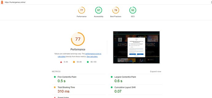 lighthouse report from portugal