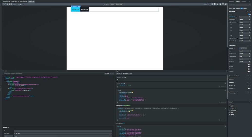 Gutters Doesn't work - Bootstrap Studio Help - Bootstrap Studio Forum