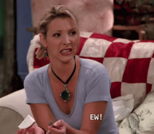 Phoebe Ew GIF - Phoebe Ew Disgusted - Discover & Share GIFs
