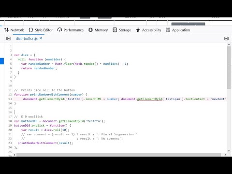 Span element is null but why? (includes explanation video